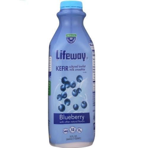 Lifeway Low Fat Blueberry, 32 Oz (Pack of 6)