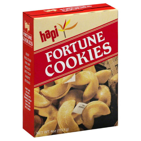 Hapi Fortune Cookies, 4 Oz (Pack of 12)