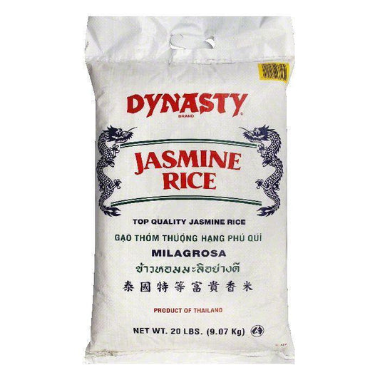 Dynasty Rice Jasmine Long Grain, 20 LB