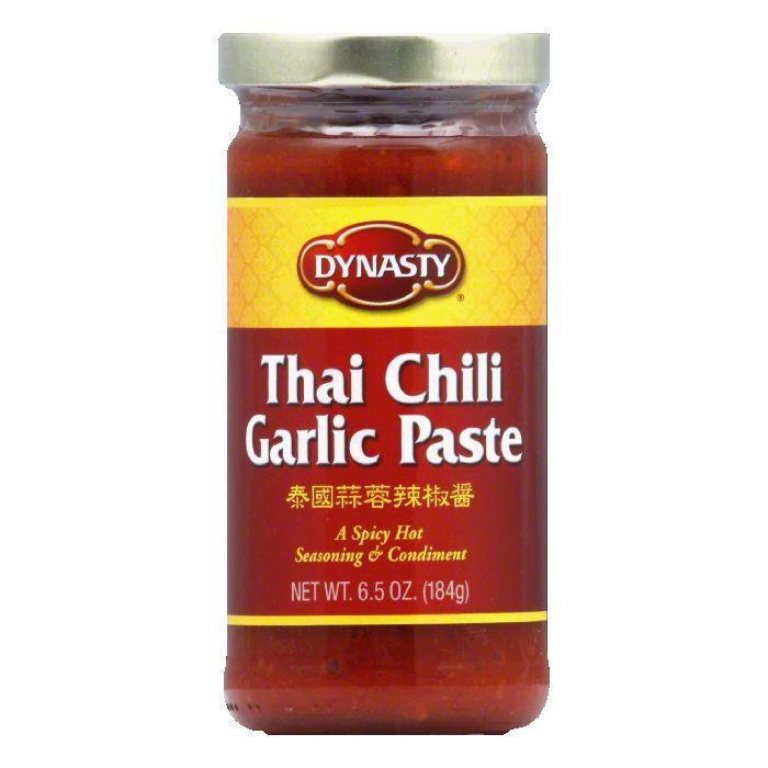 Dynasty Paste Thai Chili Garlic, 6.5 OZ (Pack of 6)