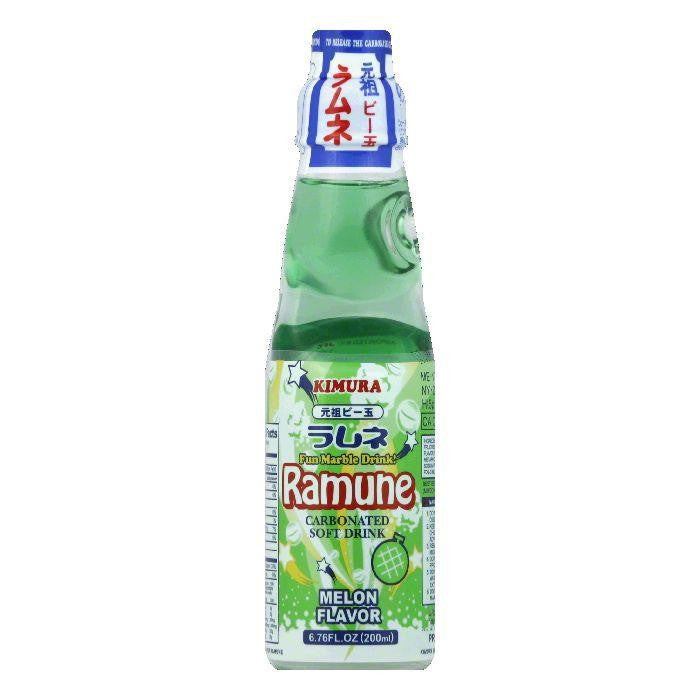 Kimura Melon Flavor Carbonated Soft Drink, 6.76 Oz (Pack of 18)