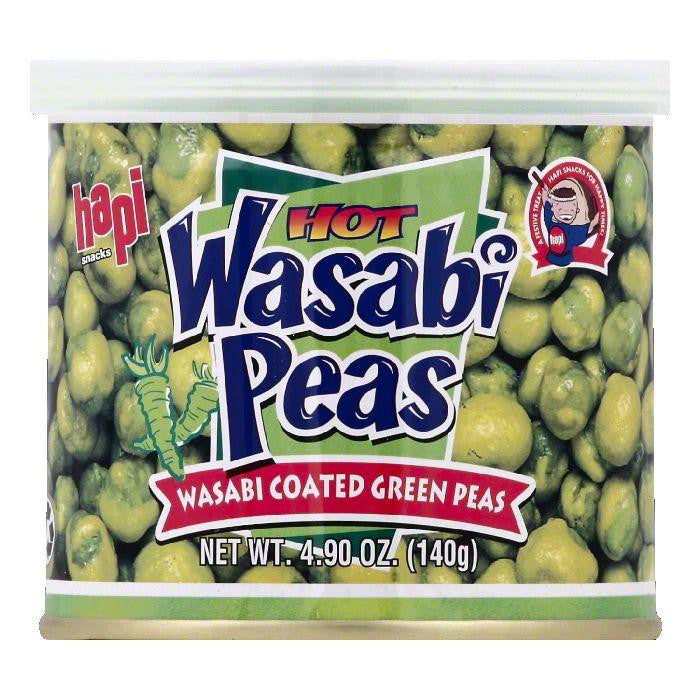 Hapi Hot Wasabi Peas, 4.9 OZ (Pack of 12)