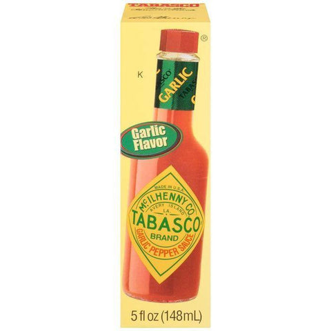 McIlhenny Co. Tabasco Garlic Pepper Hot Sauce 5 fl. Oz (Pack of 12)