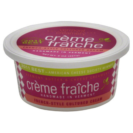 Vermont Creme Fraiche, 8 Oz (Pack of 12)