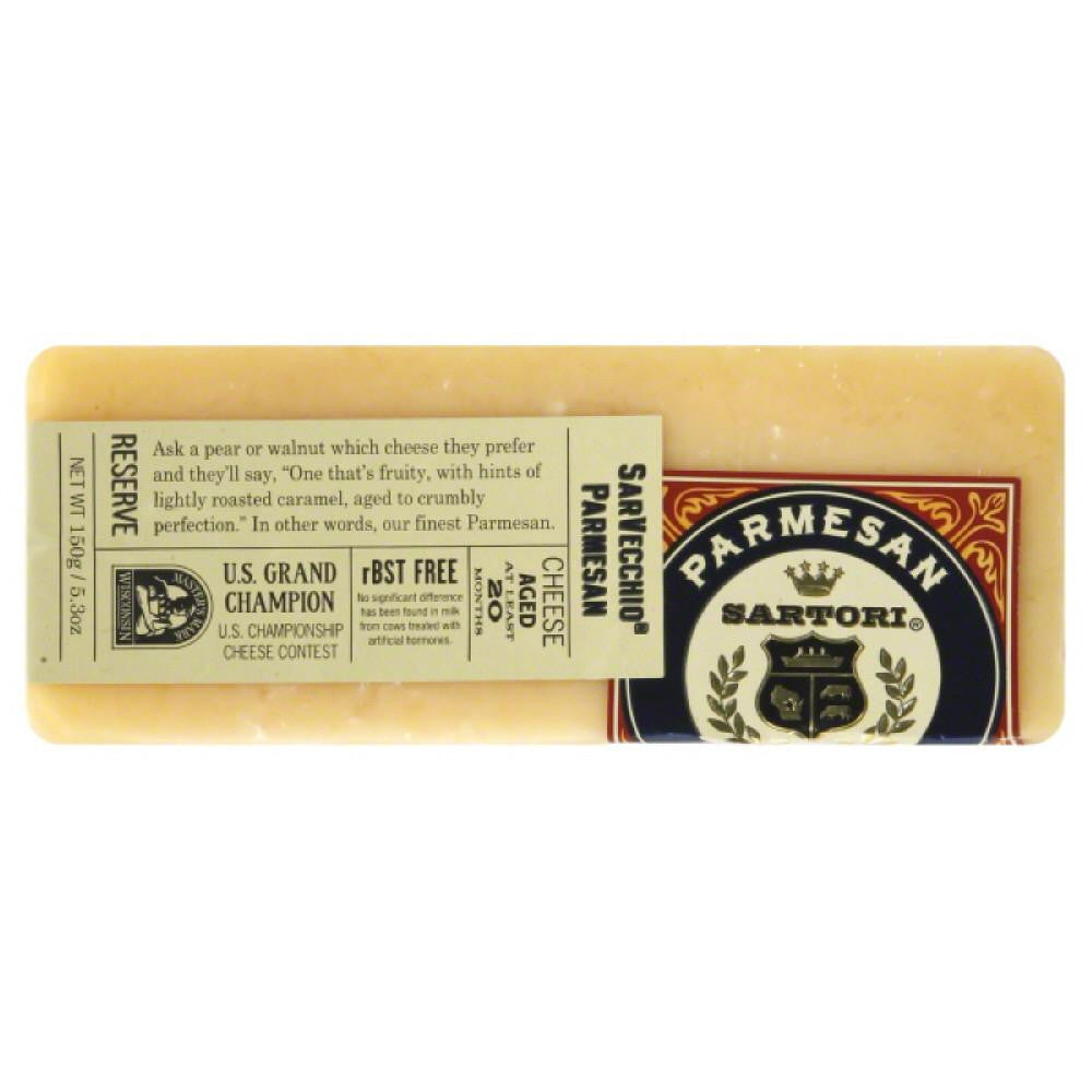 Sartori SarVecchio Parmesan Cheese, 5.3 Oz (Pack of 12)