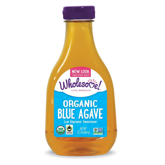 Wholesome Sweeteners Organic Blue Agave, 23.5 Oz (Pack of 6)
