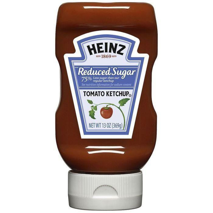 Heinz Reduced Sugar Tomato Ketchup 13 Oz (Pack of 6)