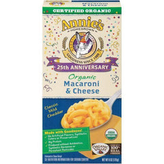 Annie's Homegrown 25th Anniversary Edition Organic Classic Macaroni & Cheese 6 Oz (Pack of 12)