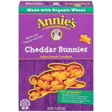 Annie's Homegrown Cheddar Bunnies Baked Snack Crackers 7.5 Oz (Pack of 12)