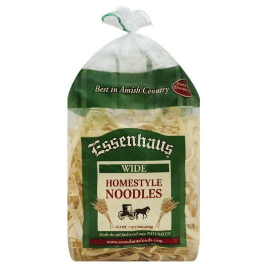 Essenhaus Wide Homestyle Noodles, 16 Oz (Pack of 12)