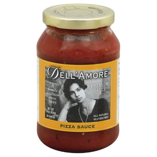 Dell Amore Premium Pizza Sauce, 16 Oz (Pack of 6)