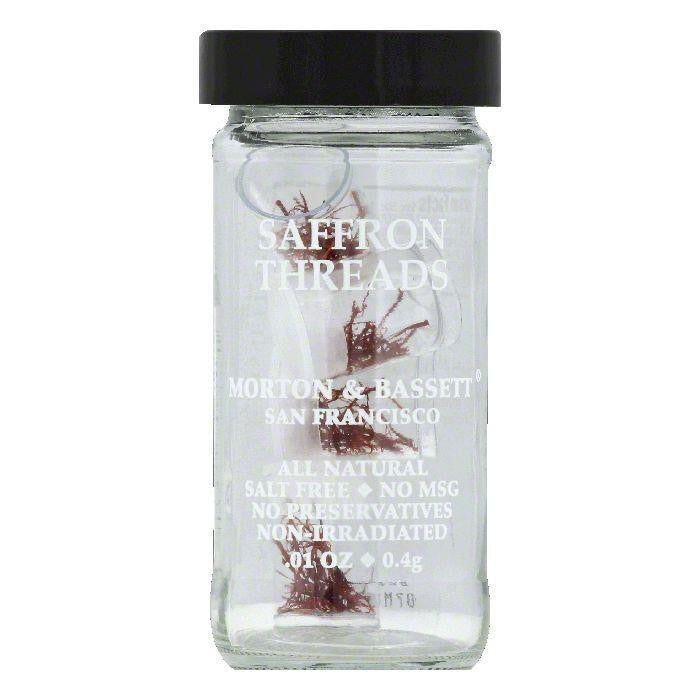 Morton & Bassett Saffron Threads, 0.01 OZ (Pack of 3)