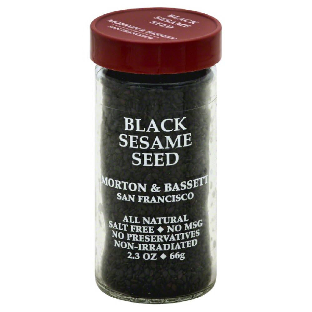 Morton & Bassett Black Sesame Seed, 2.3 Oz (Pack of 3)