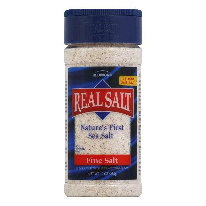 Redmond Fine Nature's First Sea Salt, 10 OZ (Pack of 6)