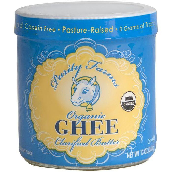 Purity Farms Organic Ghee Clarified Butter 13 Oz (Pack of 12)