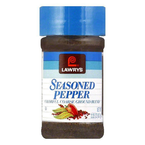 Lawry's Spice Blends Seasoned Pepper, 2.25 OZ (Pack of 12)