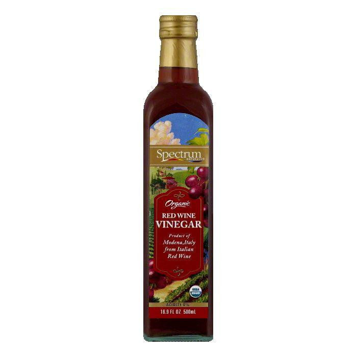 Spectrum Organic Red Wine Vinegar, 16.9 OZ (Pack of 6)