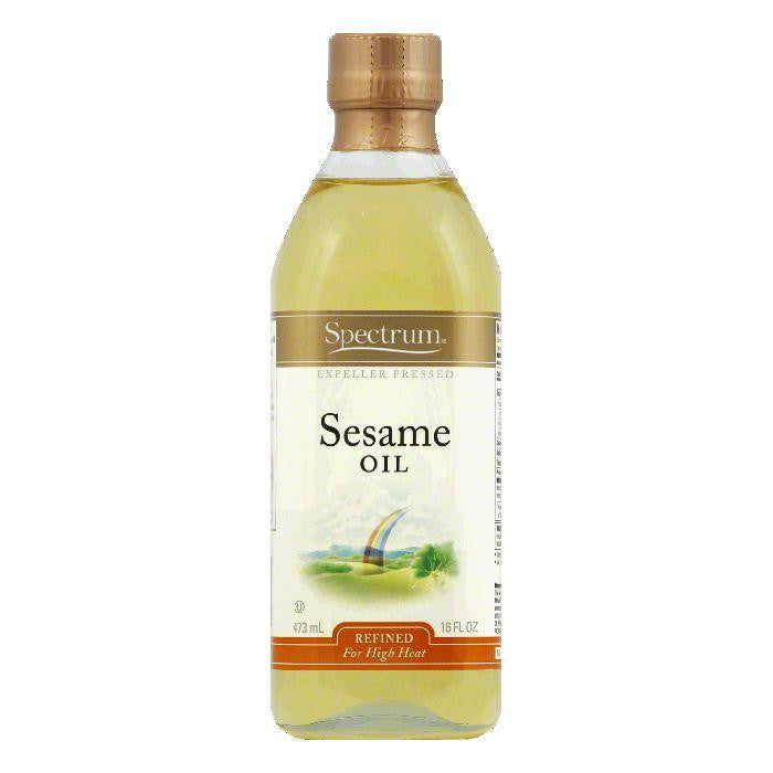 Spectrum Refined Sesame Oil, 16 OZ (Pack of 6)