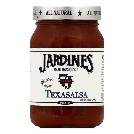 Jardines Texasalsa Medium Salsa, 16 OZ (Pack of 6)
