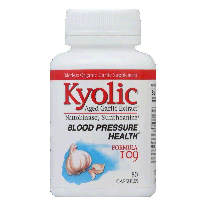Kyolic Capsules Formula 109 Aged Garlic Extract, 80 CP