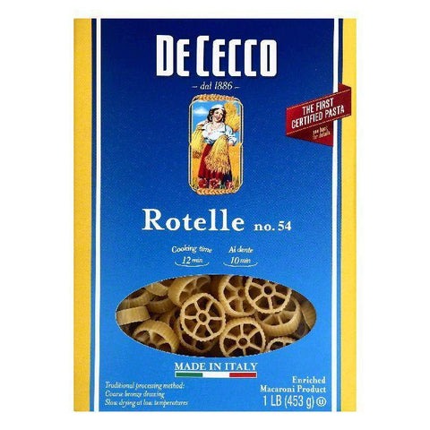 De Cecco No. 54 Rotelle, 1 lb (Pack of 12)