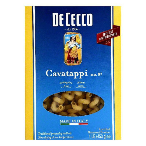 De Cecco No. 87 Cavatappi, 1 lb (Pack of 12)