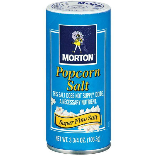 Morton Popcorn Salt 3.75 Oz Shaker (Pack of 12)