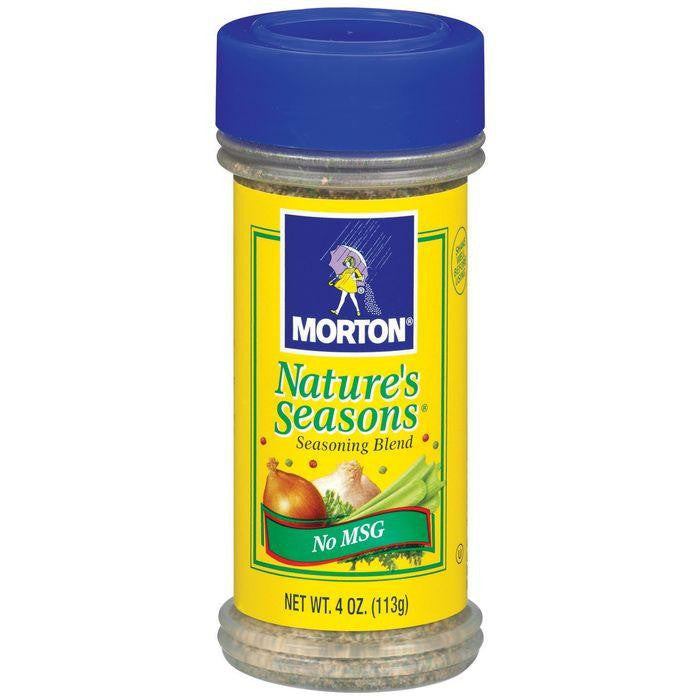 Morton Nature's Seasons 4 Oz No Msg Seasoning Blend 4 Oz Shaker (Pack of 12)