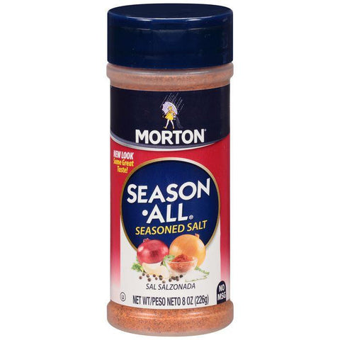 Morton Season-All Seasoned Salt 8 Oz Shaker (Pack of 12)