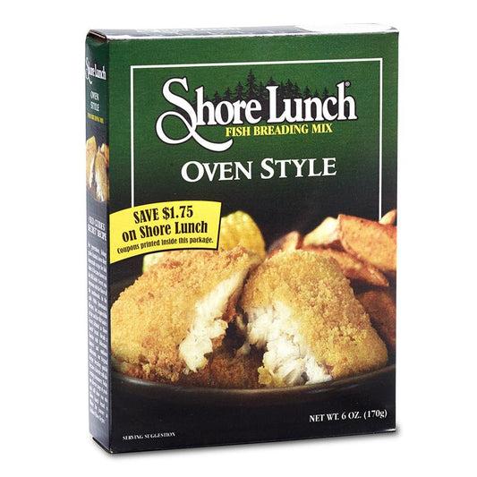 Shore Lunch Oven Style Fish Breading Mix, 6 OZ (Pack of 10)
