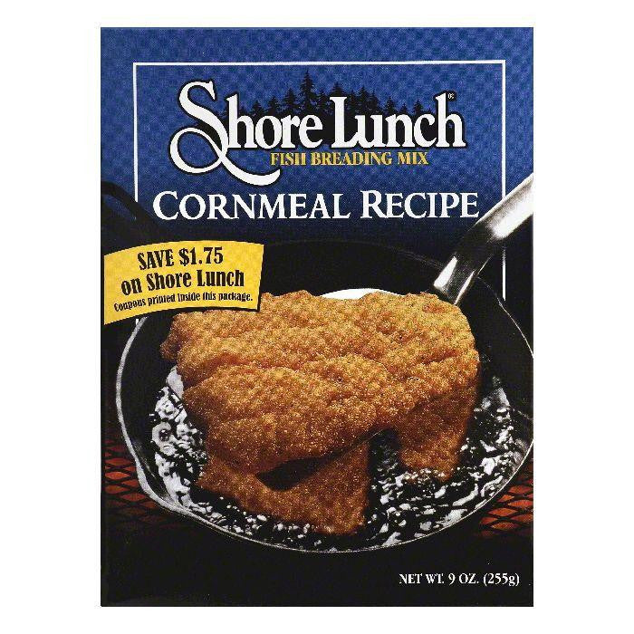Shore Lunch Cornmeal Recipe Fish Breading Mix, 9 OZ (Pack of 10)