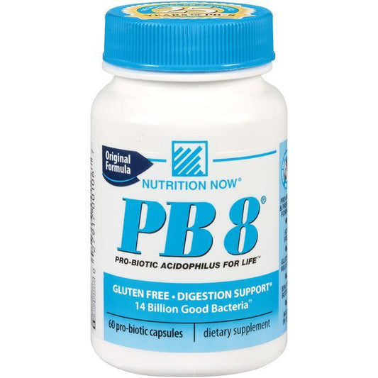 Nutrition Now PB 8 Original Formula Pro-Biotic Capsules 60 ct. Plastic