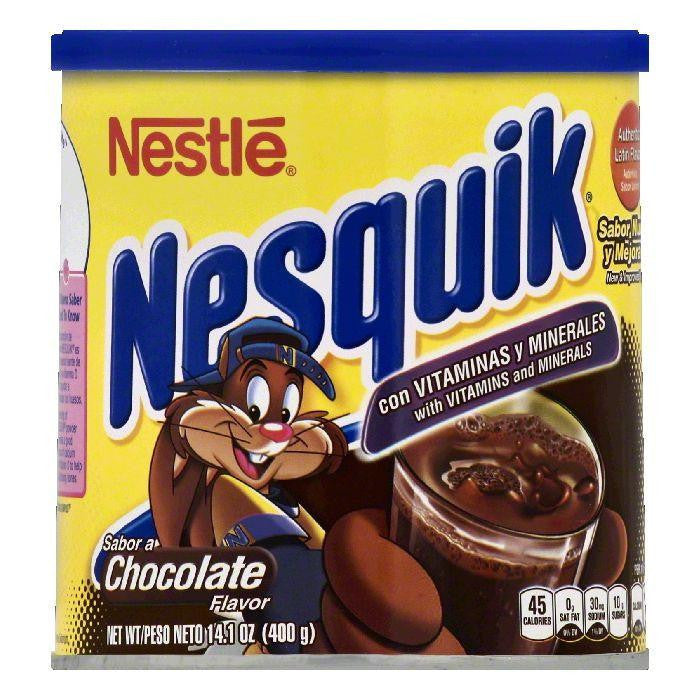 Nesquik Chocolate Flavor Powder Drink Mix, 14.1 OZ (Pack of 12)