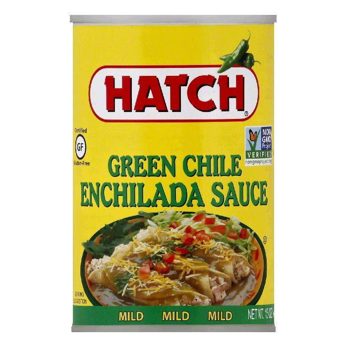 Hatch Mild Green Chile Enchilada Sauce, 15 OZ (Pack of 12)