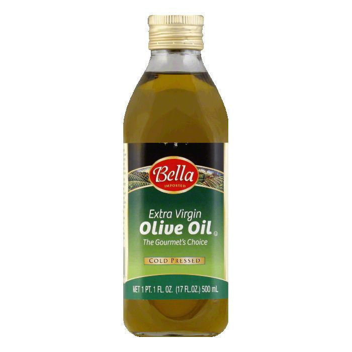 Bella Extra Virgin Olive Oil, 17 OZ (Pack of 8)