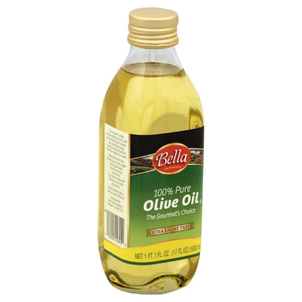 Bella 100% Pure Olive Oil, 17 Oz (Pack of 8)