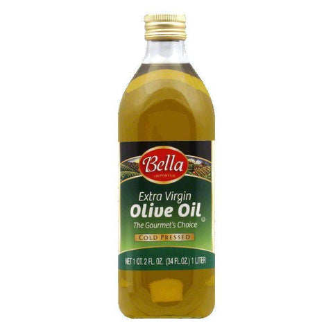Bella Extra Virgin Olive Oil, 34 OZ (Pack of 6)