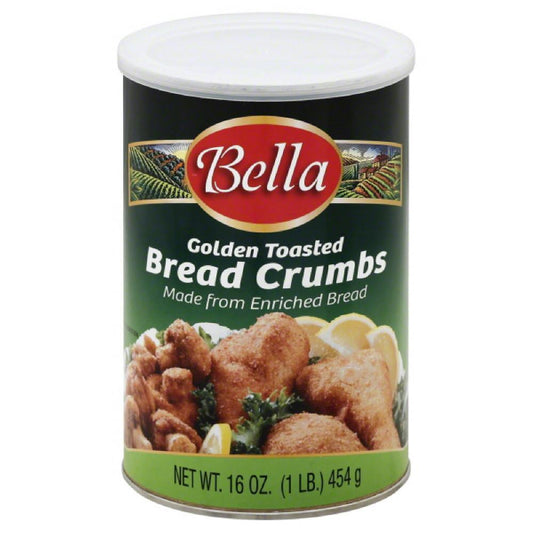 Bella Golden Toasted Bread Crumbs, 16 Oz (Pack of 12)