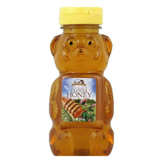 Harmony Farms Clover Honey, 12 OZ (Pack of 12)
