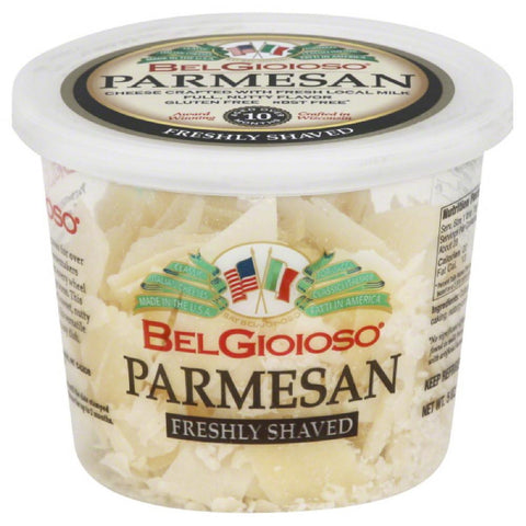 BelGioioso Parmesan Freshly Shaved Cheese, 5 Oz (Pack of 12)