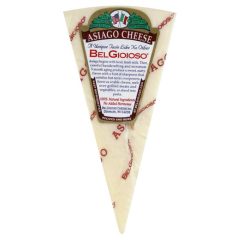BelGioioso Asiago Cheese, 5 Oz (Pack of 12)