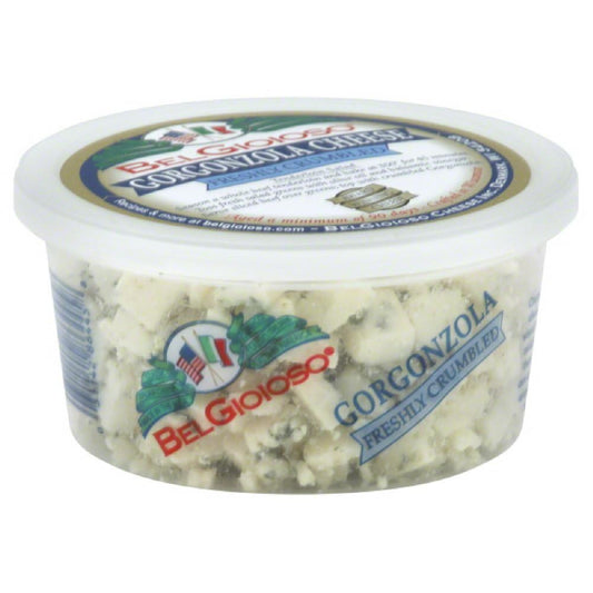 BelGioioso Gorgonzola Freshly Crumbled Cheese, 5 Oz (Pack of 12)
