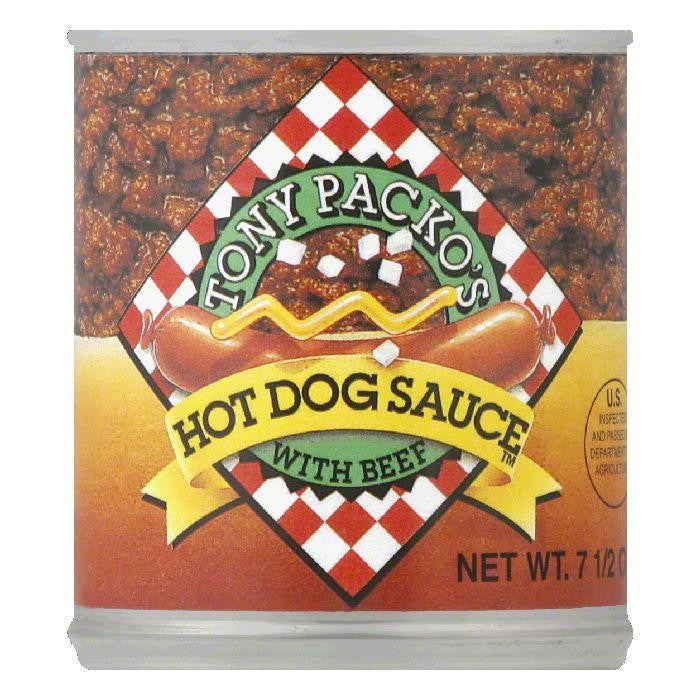 Tony Packo Hot Dog Sauce, 7.5 OZ (Pack of 12)