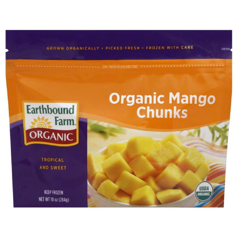 Earthbound Farm Organic Mango Chunks, 10 Oz (Pack of 12)