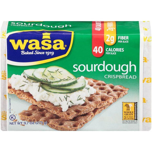Wasa Sourdough Crispbread 9.7 Oz (Pack of 12)