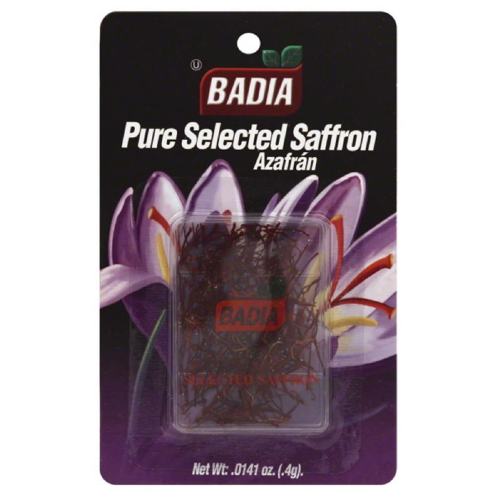 Badia Pure Selected Saffron, 0.4 Gm (Pack of 12)