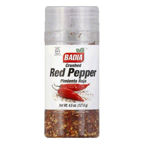 Badia Red Pepper Crushed, 4.5 OZ (Pack of 12)