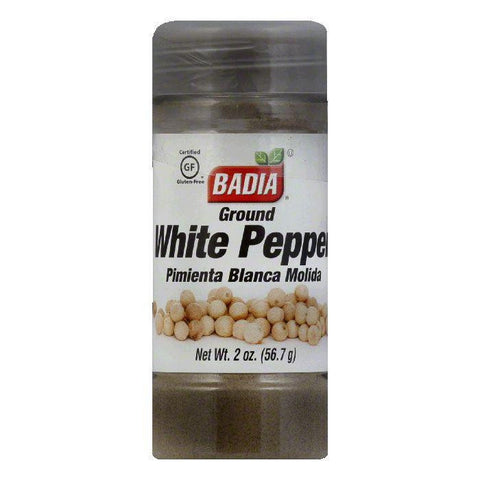 Badia White Pepper Ground, 2 OZ (Pack of 8)