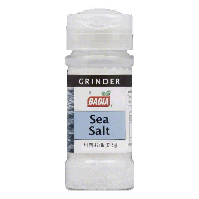 Badia Sea Salt Grinder, 4.25 OZ (Pack of 8)