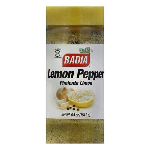Badia Lemon Pepper Seasoning, 6.75 OZ (Pack of 6)